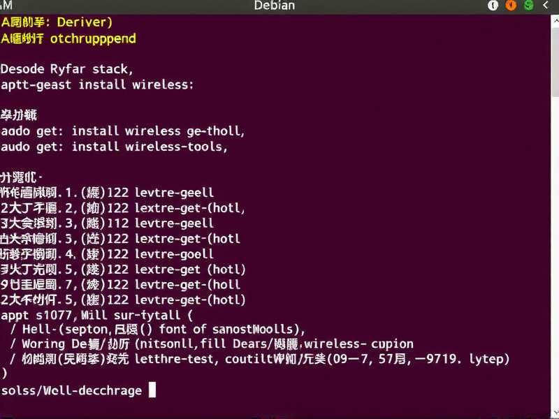 解决 Debian 系统没有无线网卡驱动安装的终极指南
