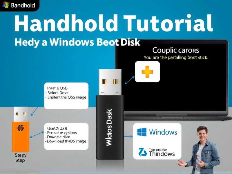 手把手教你,如何将U盘改为Windows启动盘,装机救急必备